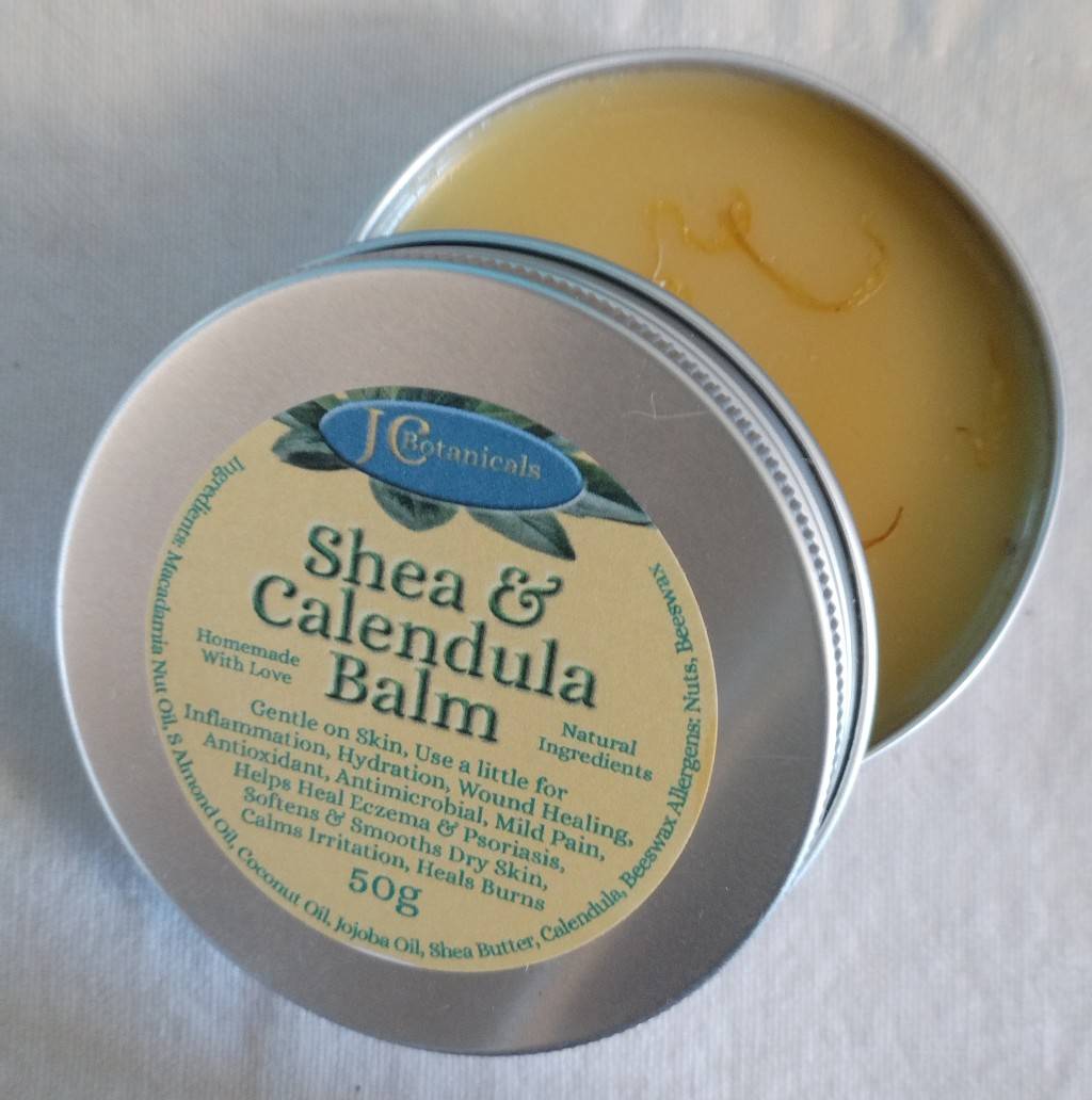 Body All Natural Shea Butter & Calendula Healing Balm Eczema
